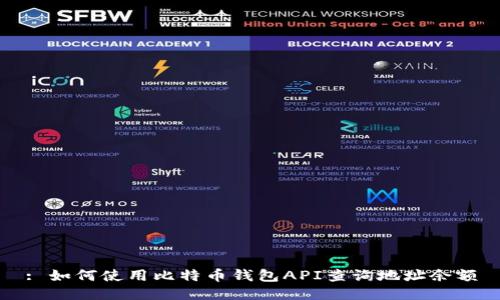 : 如何使用比特币钱包API查询地址余额