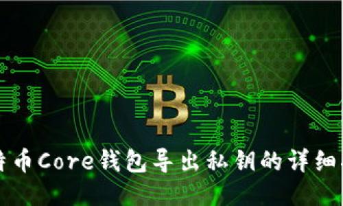 比特币Core钱包导出私钥的详细指南