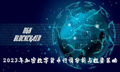 2023年加密数字货币行情分析与投资策略