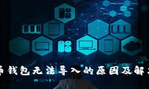 比特币钱包无法导入的原因及解决方案