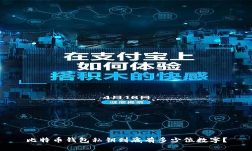 比特币钱包私钥到底有多少位数字?
