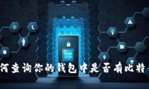 如何查询你的钱包中是否有比特币?