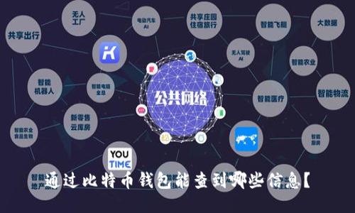 通过比特币钱包能查到哪些信息?