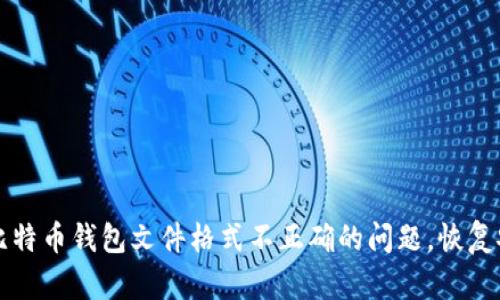 如何解决比特币钱包文件格式不正确的问题，恢复安全与资产