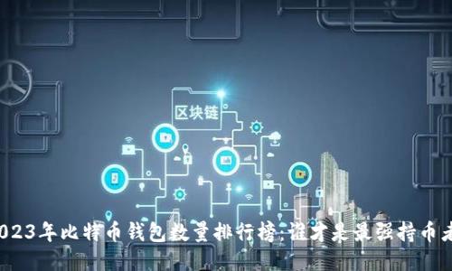 2023年比特币钱包数量排行榜：谁才是最强持币者？